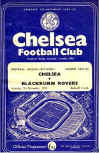 1959-60 Chelsea v. Blackburn Rovers programme cover