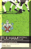 1965-66 Fulham v. Chelsea programme cover