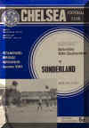 1966-67 Chelsea v. Sunderland programme cover