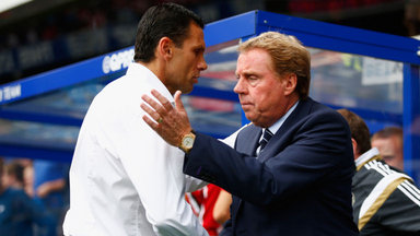 Gus Poyet and Harry Redknapp