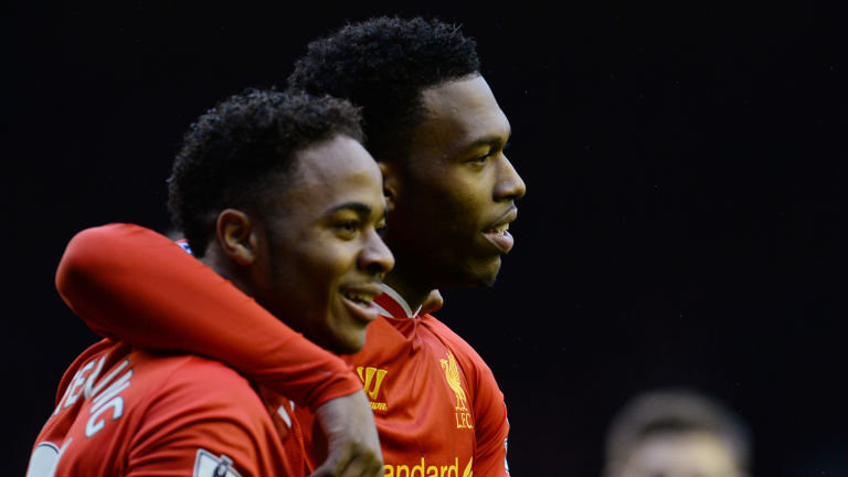 Raheem Sterling and Daniel Sturridge