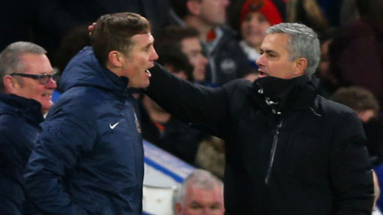 Phil Parkinson and Jose Mourinho