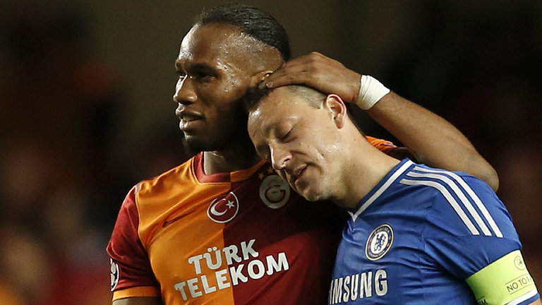 Didier Drogba and John Terry
