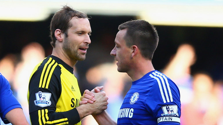 Petr Cech and John Terry