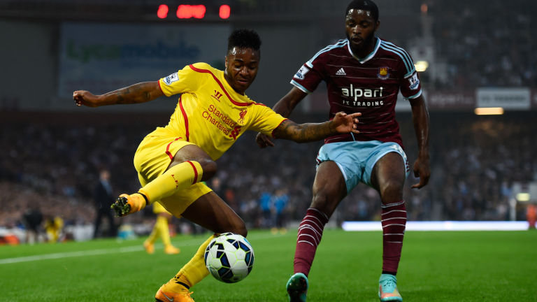 Raheen Sterling and Alex Song