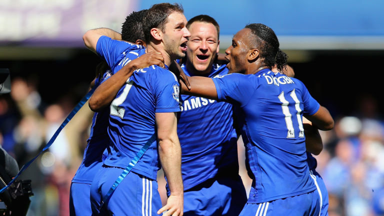 Chelsea celebrate