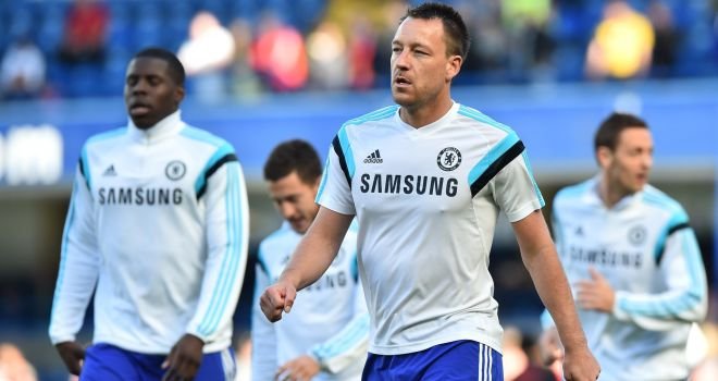 Kurt Zouma and John Terry