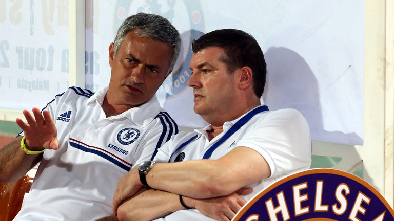 Jose Mourinho and Ron Gourlay