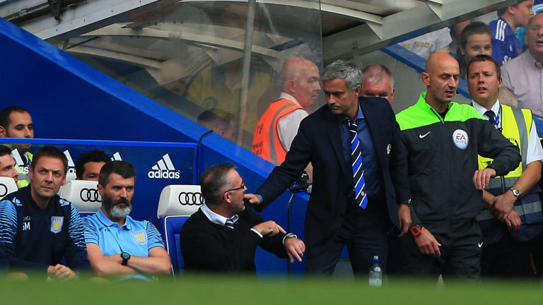 Roy Keane, Paul Lambert and Jose Mourinho