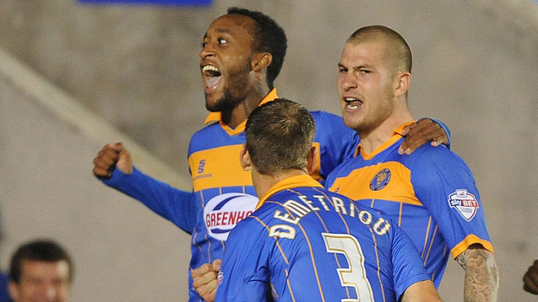 Shrewsbury celebrate