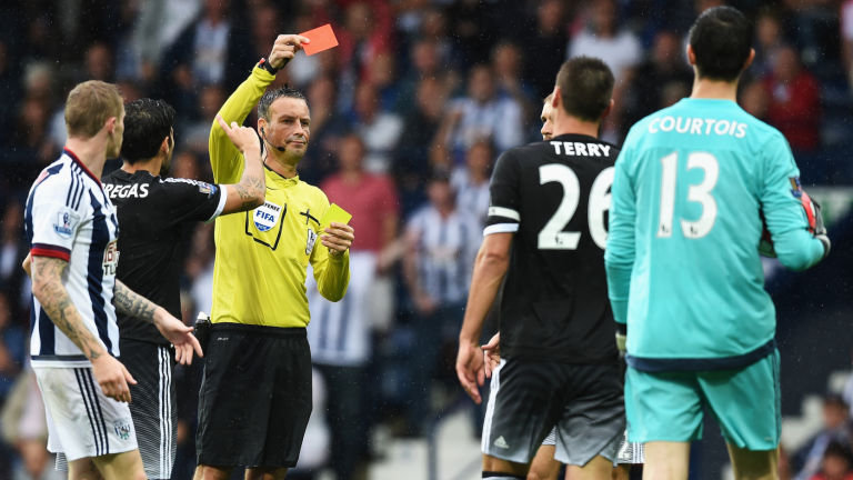 John Terry Red Card