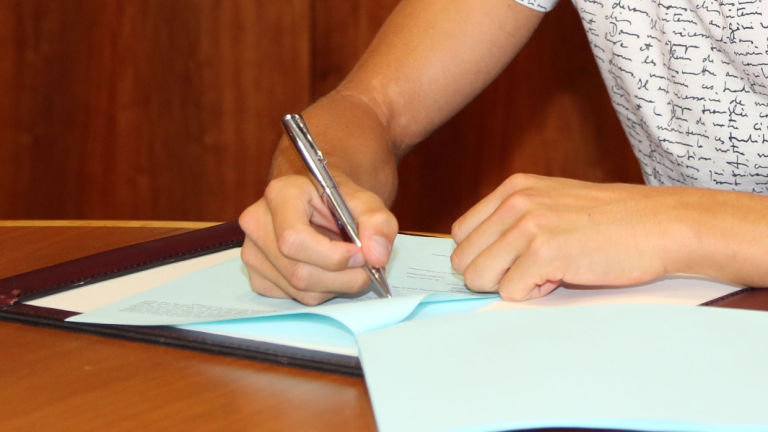 Contract Signing