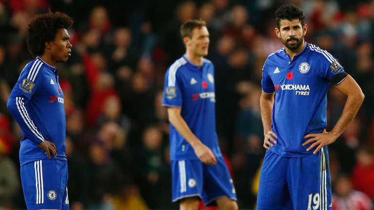 Willian and Diego Costa