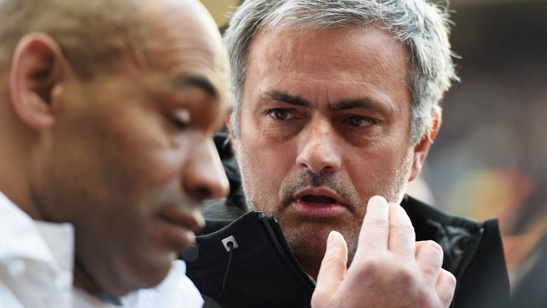 Jose Morais and Jose Mourinho