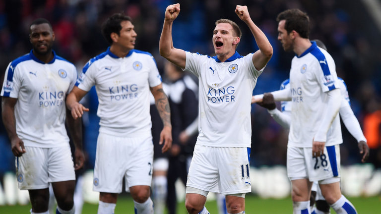 Leicester City players