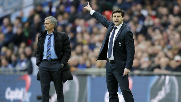 Jose Mourinho and Mauricio Pochettino