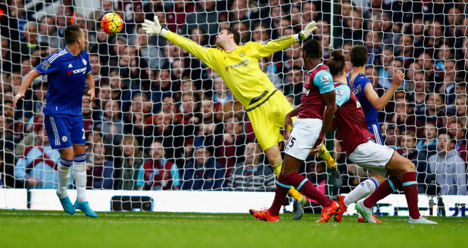 Andy Carroll scores West Ham's winner