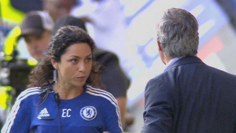 Eva Carneiro and Jose Mourinho