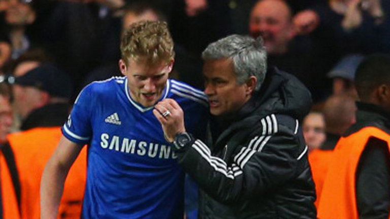Andre Schurrle and Jose Mourinho