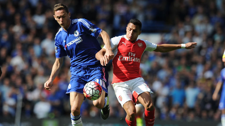 Nemanja Matic and Alexis Sanchez