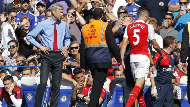 Gabriel Sending Off