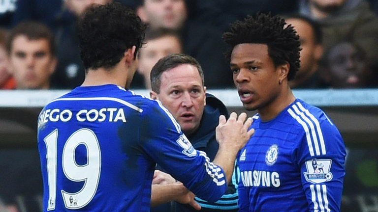 Diego Costa and Loic Remy
