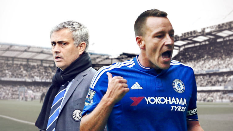 Jose Mourinho and John Terry