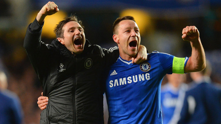 Frank Lampard and John Terry