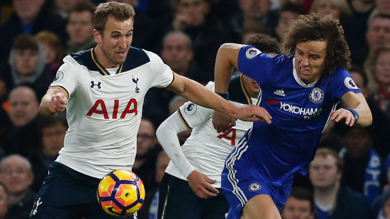 Harry Kane and David Luiz