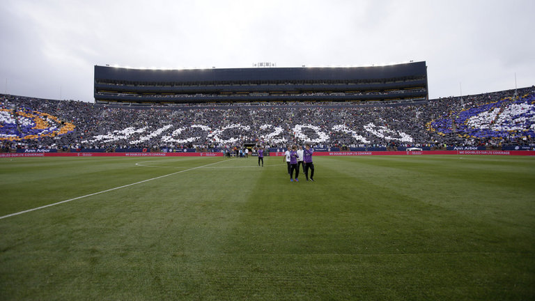 Record crowd