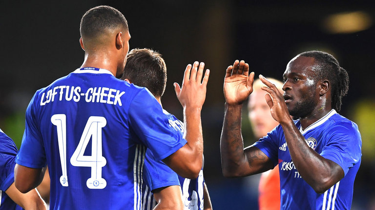 Ruben Loftus-Cheek and Victor Moses