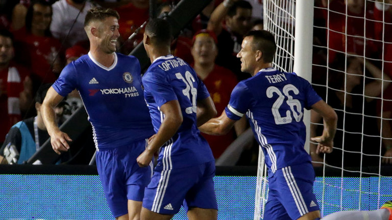 Gary Cahill and John Terry