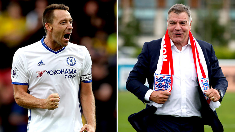John Terry and Sam Allardyce