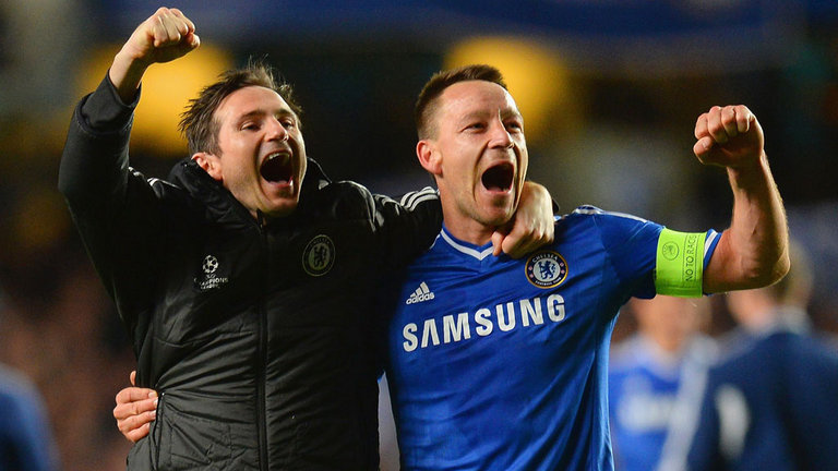 Frank Lampard and John Terry
