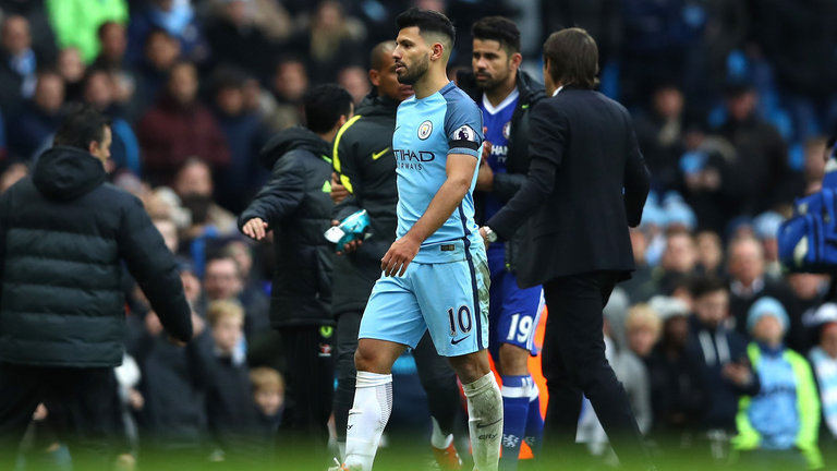 Sergio Aguero and Diego Costa