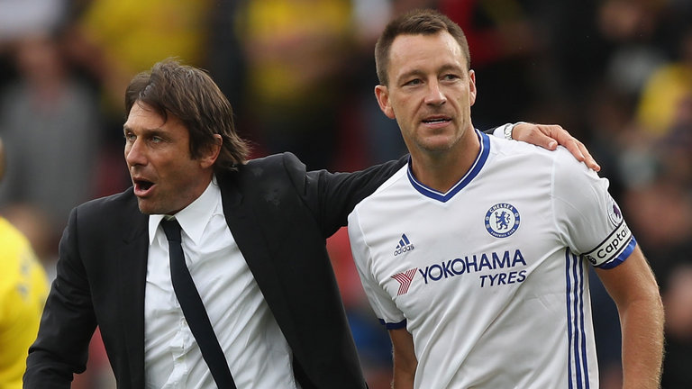 Antonio Conte and John Terry