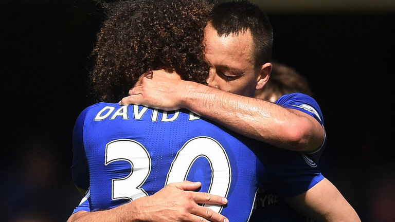 David Luiz and John Terry