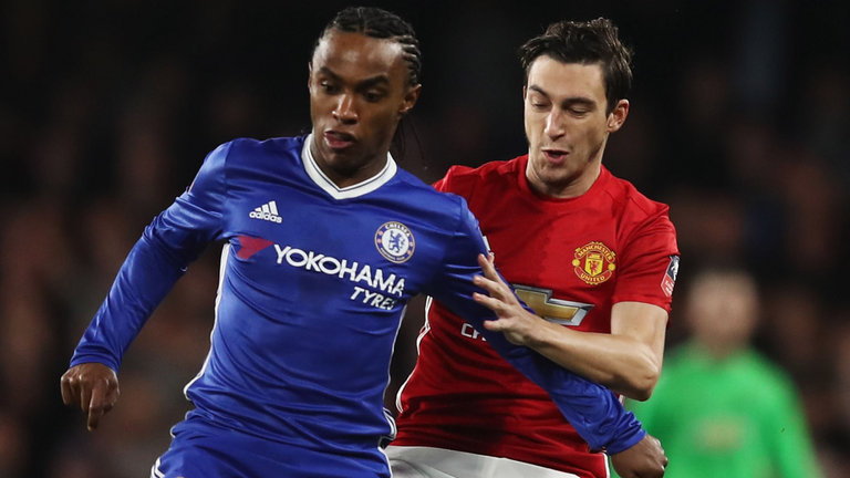 Willian and Matteo Darmian