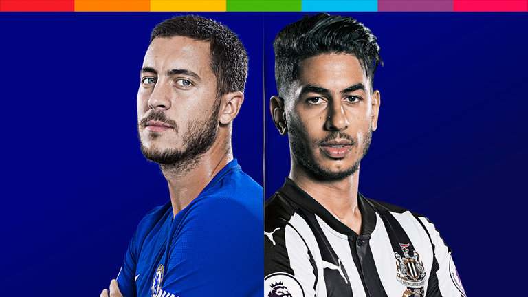 Eden Hazard and Ayoze Perez
