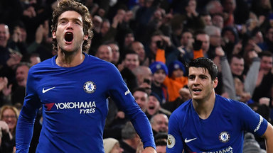 Marcos Alonso and Alvaro Morata