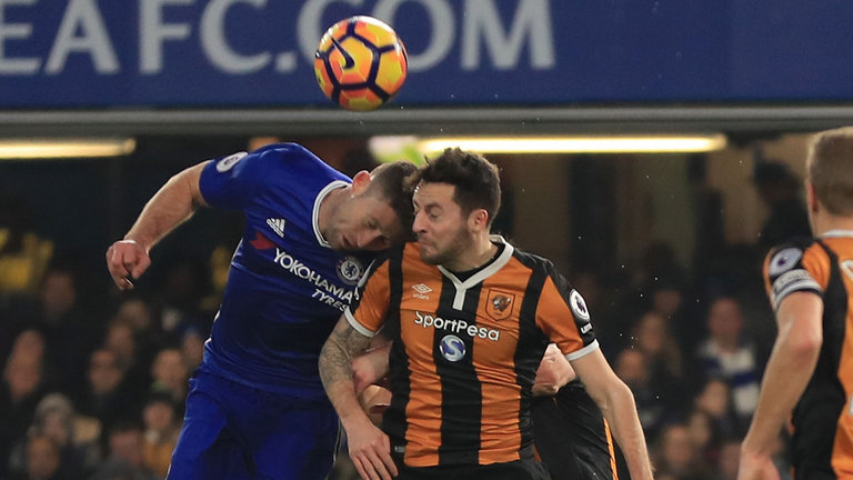 Gary Cahill and Ryan Mason
