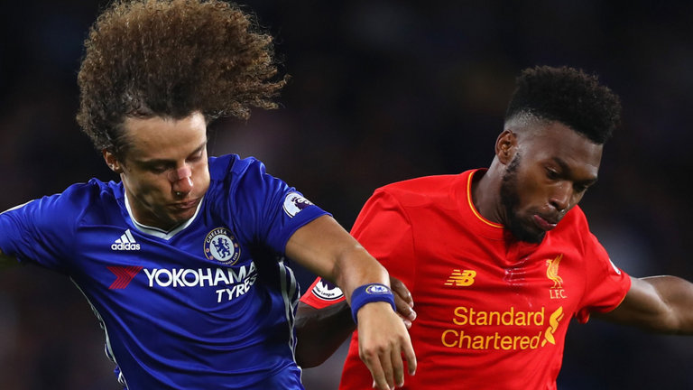 David Luiz and Daniel Sturridge
