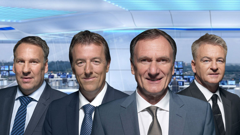 Paul Merson, Matt Le Tissier, Phil Thompson and Charlie Nicholas