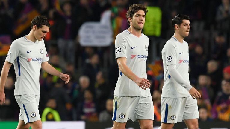 Barcelona v. Chelsea