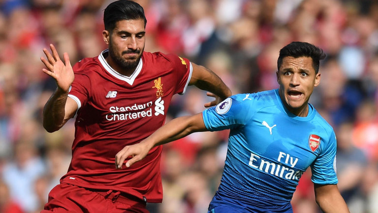 Emre Can and Alexis Sanchez