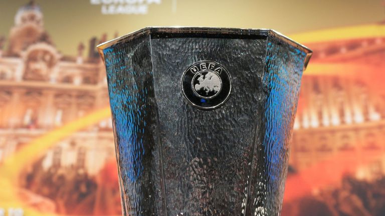 The Europa League Trophy