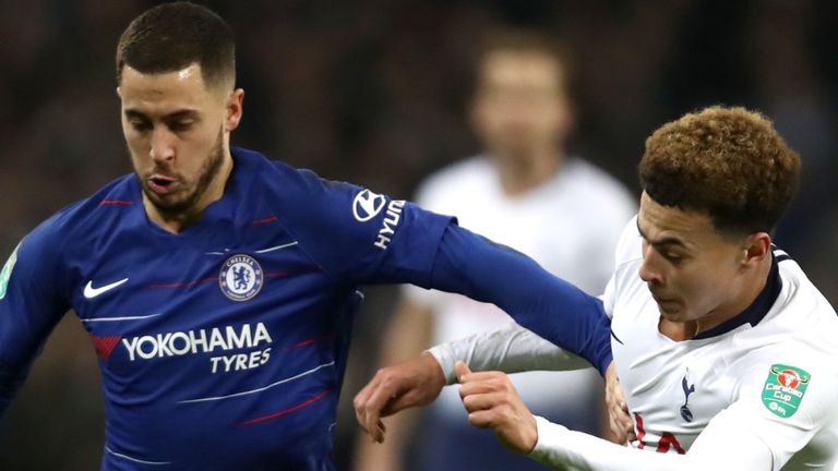 Eden Hazard and Dele Alli