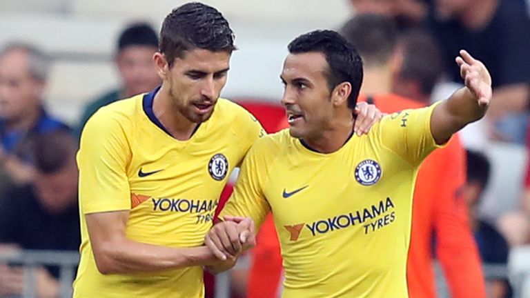 Alvaro Morata and Pedro
