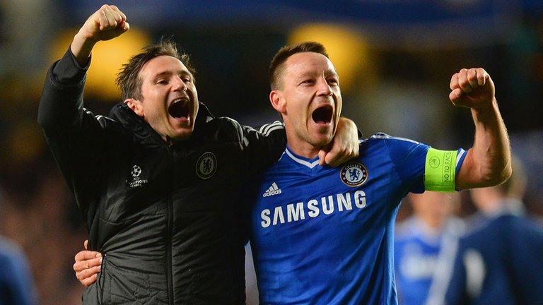 Frank Lampard and John Terry