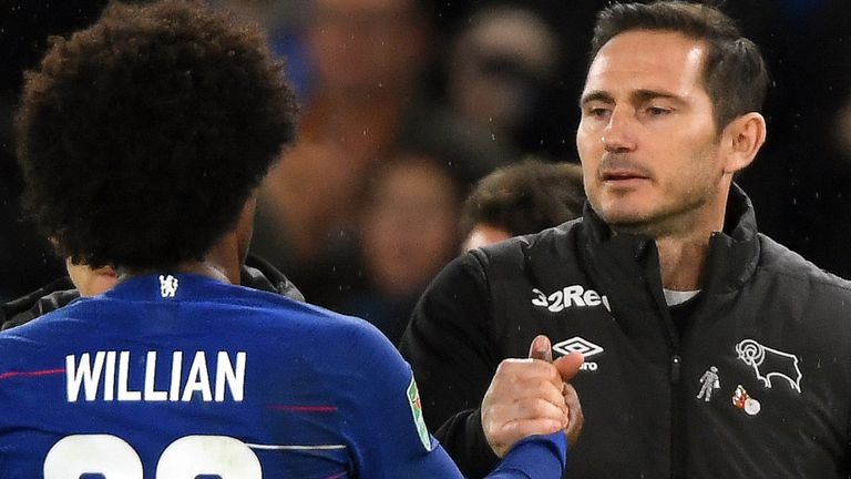 Willian and Frank Lampard